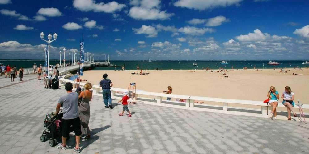 T2 Face Au Port De Plaisance Et Plage D'Eyrac -Terrasse -Parking Apartment Arcachon Exterior photo